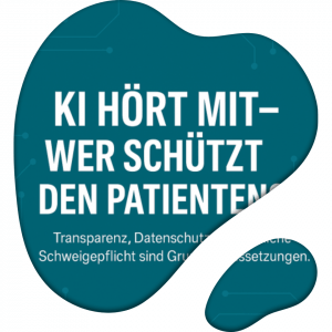 Dragon Copilot im Gesundheitswesen – Effizienzgewinn auf Kosten des Datenschutzes?